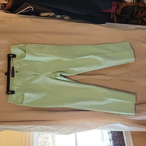 Gloria Vanderbilt Denim - Gloria Vanderbilt mint green jeans. Size 14